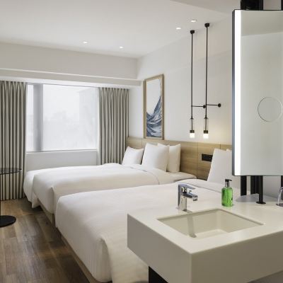 Superior Triple Room, Guest Room, 2 Twins, Sofa Bed, Upper Floor Fairfield by Marriott Osaka Namba Promo Code