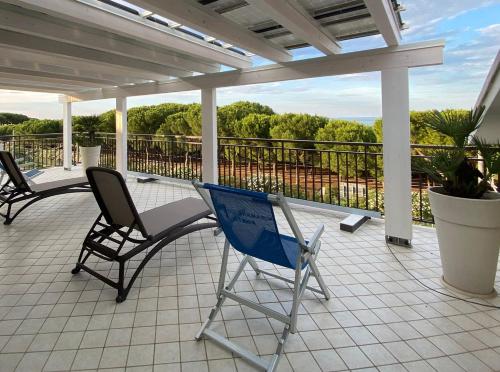 带露台的双人房