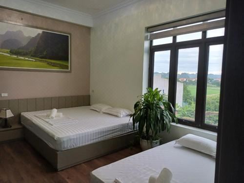 带园景的家庭房