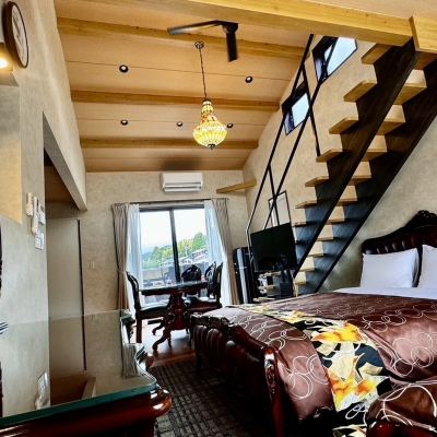 新附樓-202 奢華雙床房-禁止攜帶寵物，無煙 湯布院町燈之宿酒店優惠