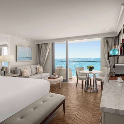 Premium Studio, 1 King Bed, Corner (Oceanfront) Surf and Sand Resort Promo Code