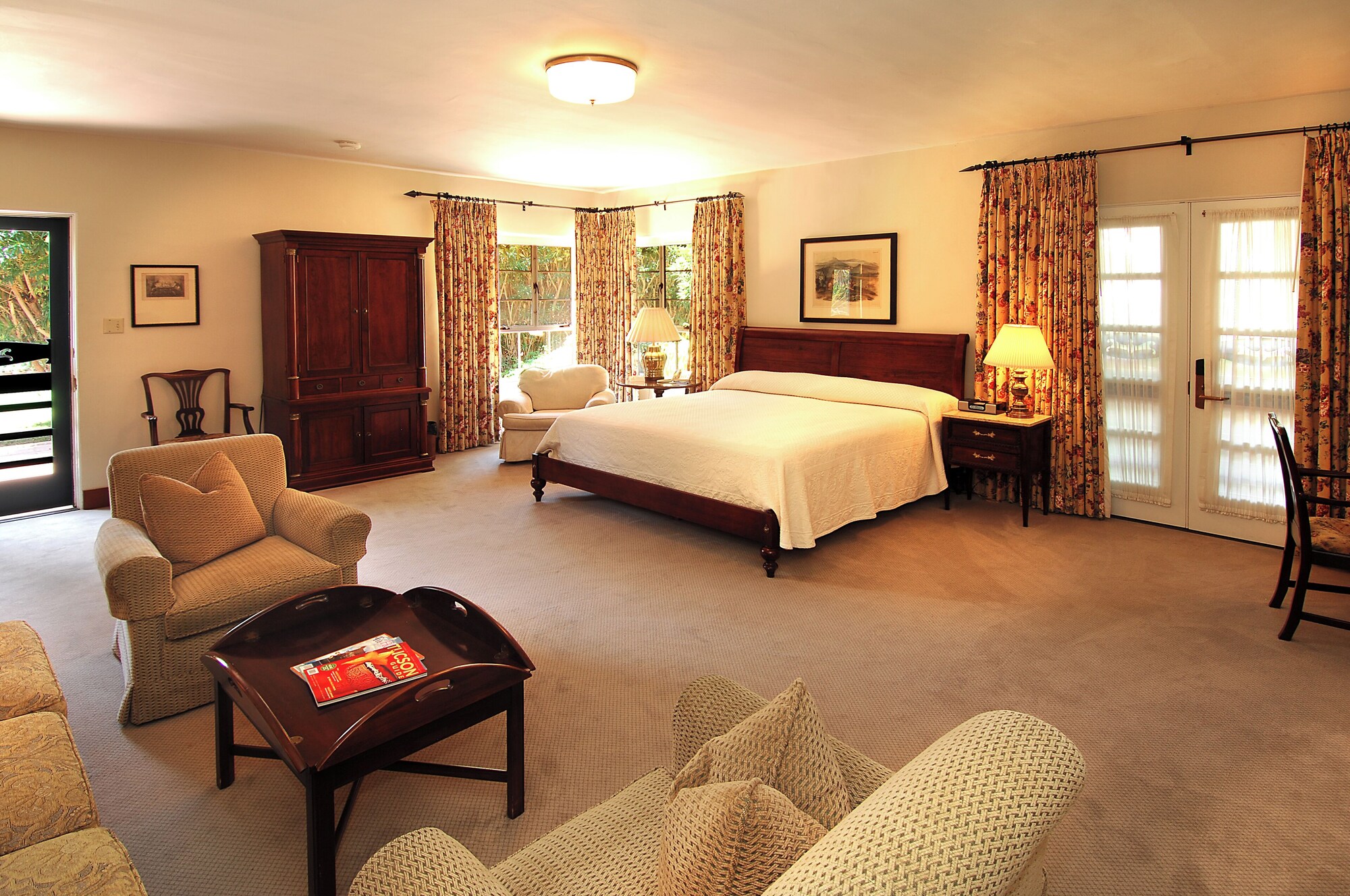 豪华特大床间 - 带天井