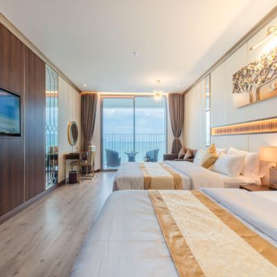 海景一室公寓 芽莊星之海灘全景飯店優惠