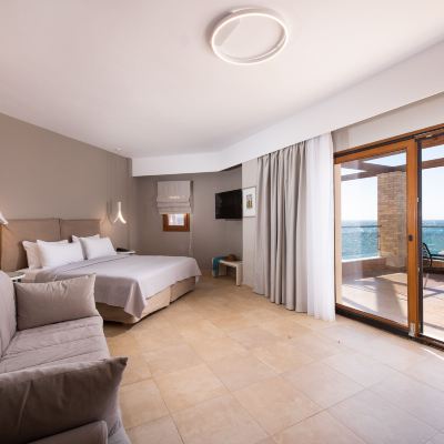 Double Room, Beachfront (Aegean Sunset) Olympion Sunset Promo Code