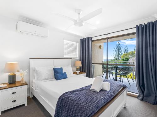 沙滩侧景两卧室家庭公寓摩洛拉巴