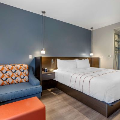 1 King Bed, Non-Smoking, Streaming Television, Sofa, Mini Fridge, Rain Shower, Keurig Coffee Maker Vīb Hotel by Best Western Phoenix - Tempe Promo Code