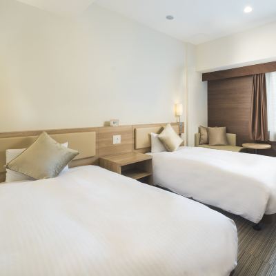 ツインルーム (禁煙) KOKO HOTEL 広島駅前 クーポン
