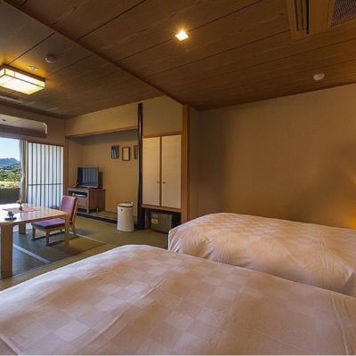和風西洋風スイート(ベッド2台)(東ウイング) 里山の別邸　下田セントラルホテル クーポン
