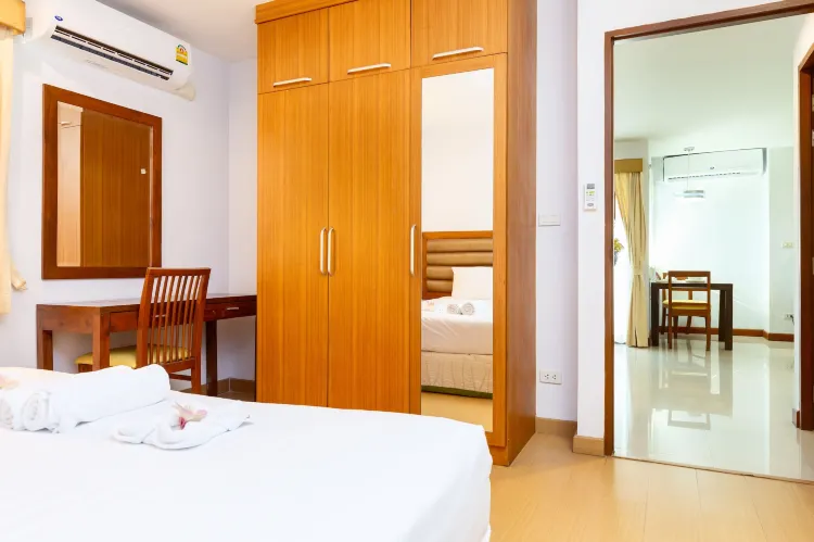 ห้องดีลักซ์สวีท - ห้องนอน 1 ห้องพร้อมวิวเมือง