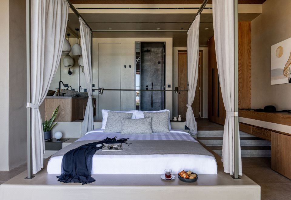 高级套房，拉奈，池景