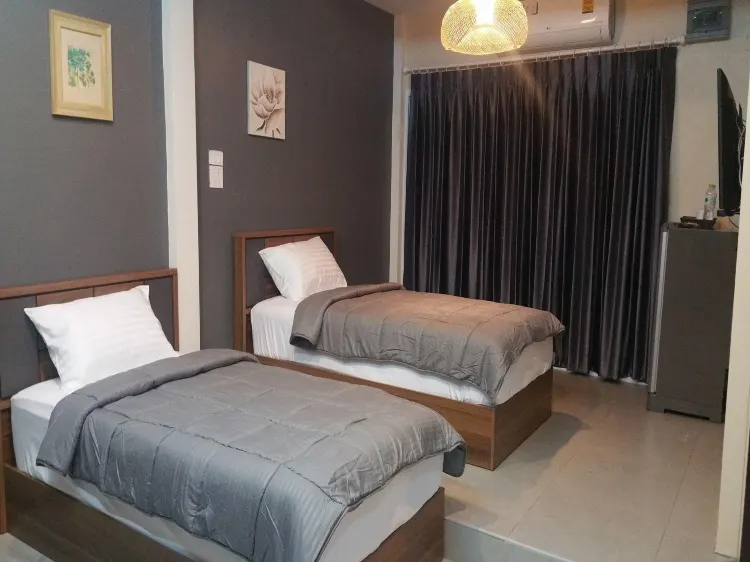 วิลลาเตียงเดี่ยวสองเตียง