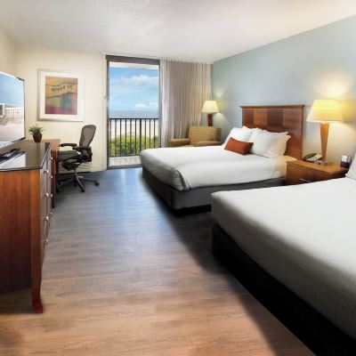 Full Ocean View Room with 2 Queen Beds Hotel Tybee Promo Code