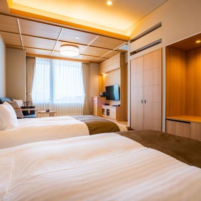 高級雙床房 古湧園遙旅館優惠