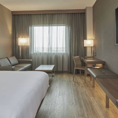 Guest Room With 1 King Bed And Sofa Bed-Mobility/Hearing Accessible, Roll In Shower AC Hotel by Marriott Atlanta Airport Gateway Promo Code