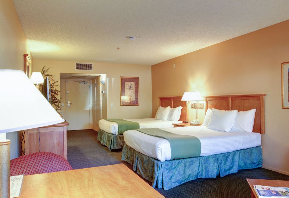 客房， 2 张大床， 阳台， 山景 （Mountain View Double Room）