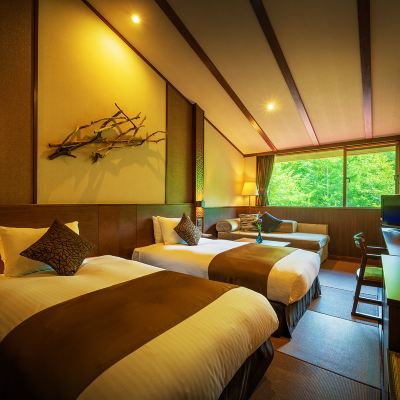 ツインルーム(バスルーム) 八幡平マウンテンホテル クーポン