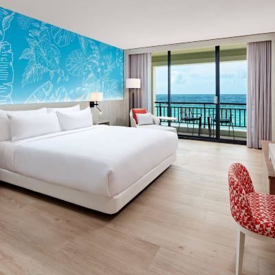 Ocean View, Guest Room, 1 King, Ocean View, Balcony