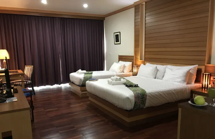 ห้องดีลักซ์ สำหรับสามท่าน