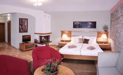 双人间 - 带壁炉