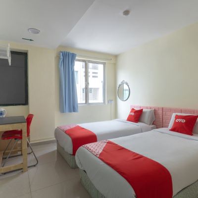 Bilik Kembar Standard Kupon OYO 89717 Budget Star Hotel Kuala Lumpur