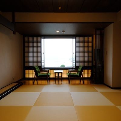 [Second-Floor Japanese-Style Room With 10 Tatami Mats, Facing The Ocean] (No Bath, Non-Smoking) [Japanese Room] [Non-Smoking] [Ocean View] 湯の宿　宮浜グランドホテル クーポン