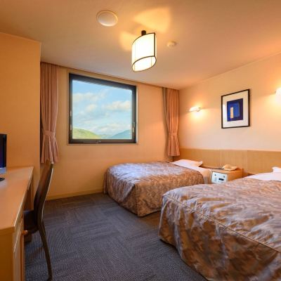 バス付きツイン、山の景色 南部屋・海扇閣 クーポン
