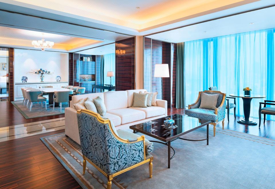 The Azure Qiantang, a Luxury Collection Hotel, HangzhouPresidential Suite - River-View (Living room, kitchen)