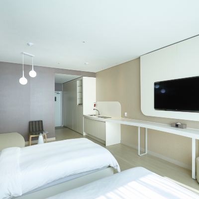 수페리어 트윈룸 더화이트호텔 평창 쿠폰