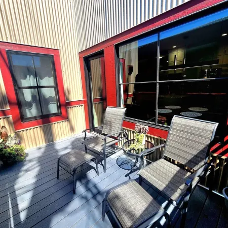 Downtown Whitefish awaits you at Central Ave Suite, Modern luxury.