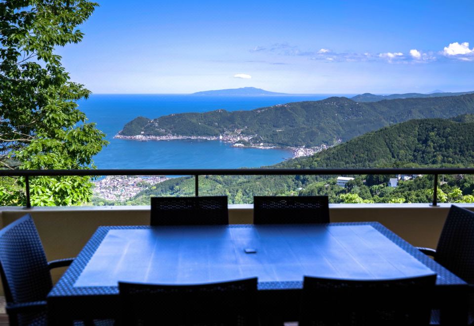 奢华房，和洋式混合，带露天风吕，海景