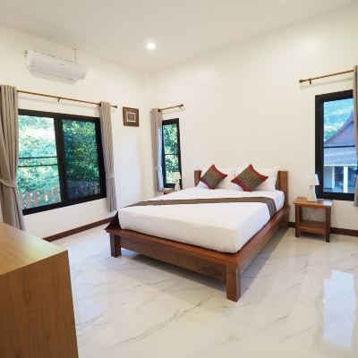 ห้องแฟมิลี่, 2 ห้องนอน, ระเบียง, วิวสวน รหัสโปรโมชั่น ชนาภา เรสซิเดนซ์