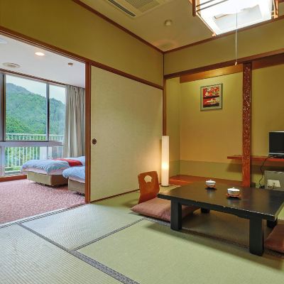 和風西洋風ルーム(シングルベッド2台) 火の谷温泉　美杉リゾート　ホテルＡＮＮＥＸ クーポン
