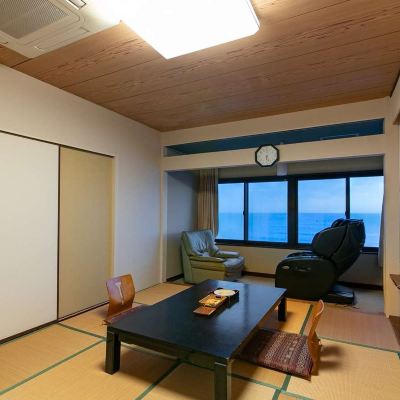 太平洋パノラマビュー[和室] シーサイドゲストルーム [和室][喫煙][オーシャンビュー] 犬吠埼観光ホテル クーポン