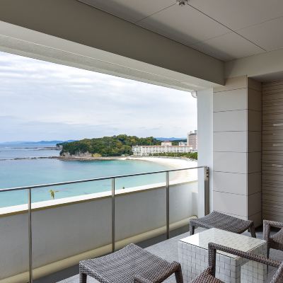 特別的房間"ReFa房“（浜水晶）有帶溫泉水的露天浴池 三樂莊飯店優惠