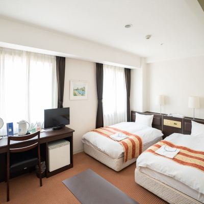 僅限女性樓層禁菸高級雙床房24平方米 神戶卡薩貝琳飯店優惠