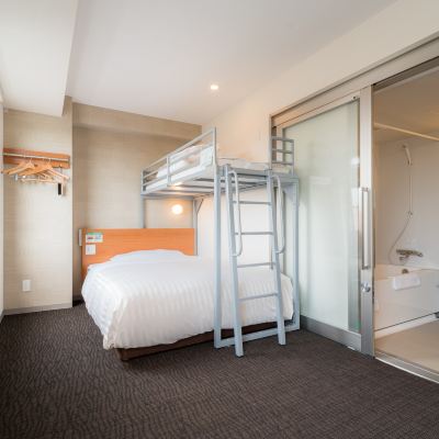 スタンダードルーム(ご利用人数3名)(浴室) スーパーホテル熊本・山鹿 クーポン