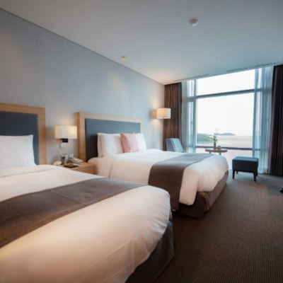 [Health Rest Package]Premium Family Twin+Coffee+Sauna For 2 Pax 히든 베이 호텔 여수 쿠폰