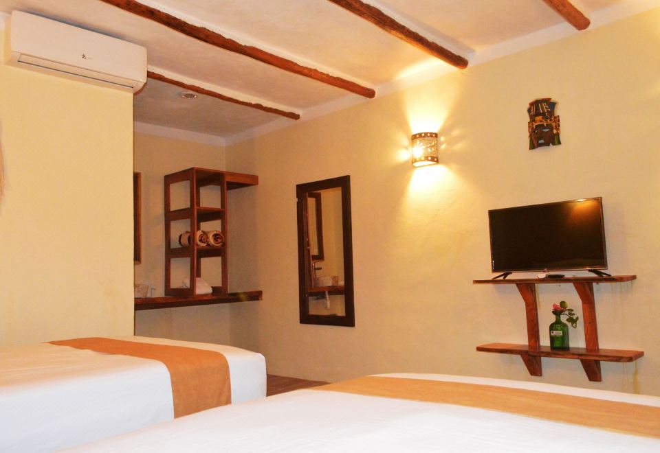 经典双人房， 2 张双人床