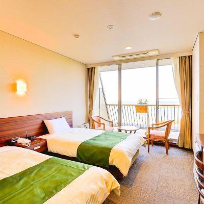 バスとオーシャンビュー付きツイン-禁煙 ホテル シーサイド 島原 クーポン