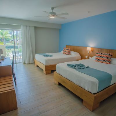 Deluxe Room, 2 Queen Beds, Balcony, Garden View Coral Costa Caribe All Inclusive, Juan Dolio Promo Code