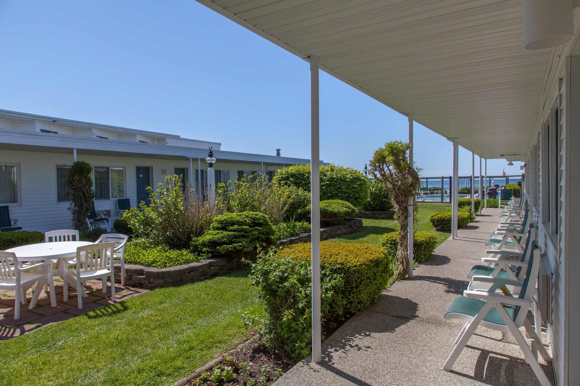 Blue Water Resort特大床间 - 带梳化床，泳池景观