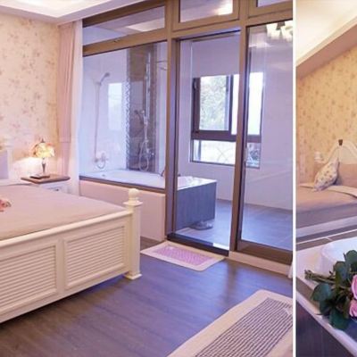 法式玫瑰雙人房 花蓮日光森林民宿優惠