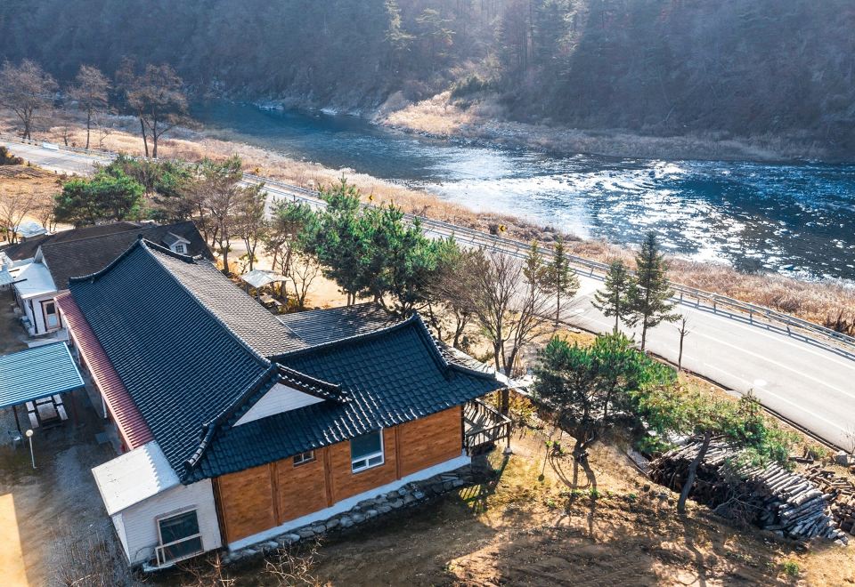 황토방 내부