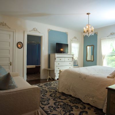 The Blue Silk Room Cartier Mansion B&B Promo Code
