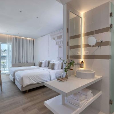 Superior Twin Room with Balcony and City Views on High Floors- 2 Single Beds and Single Sofa Astir Promo Code