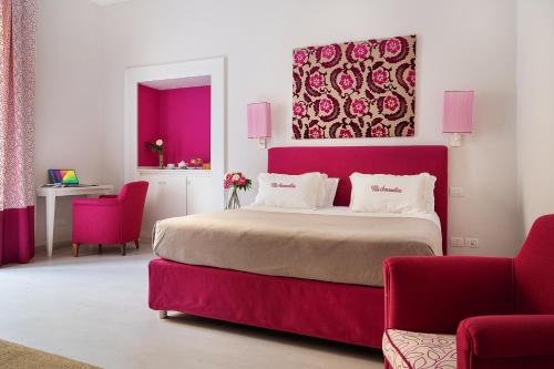 带阳台和城市景观的豪华双人房-一楼