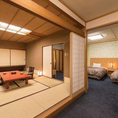 和洋式 帶浴室 山景 千秋閣飯店優惠