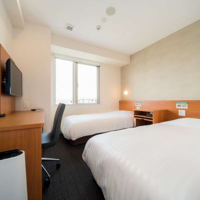 スタンダードツインルーム(浴室) スーパーホテル熊本・山鹿 クーポン