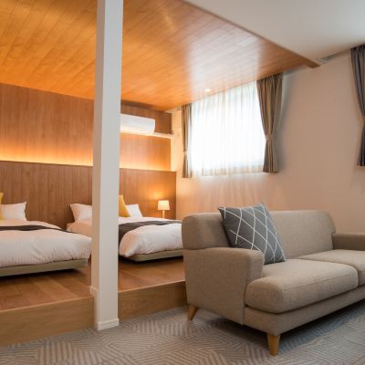 ラグジュアリーツインルーム(浴室) 富士五湖　西湖　マ・メゾン（2018年7月新館リニューアル） クーポン