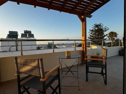 海景一卧室公寓 - 带露台